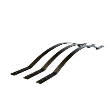 Vienna Series Face-Mount Bow Steel Balusters by Fortress