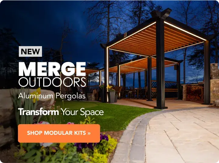 NEW Merge Outdoors Aluminum Pergola Kits