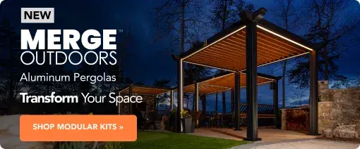 NEW Merge Outdoors Aluminum Pergola Kits