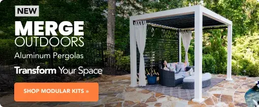 NEW Merge Outdoors Aluminum Pergola Kits