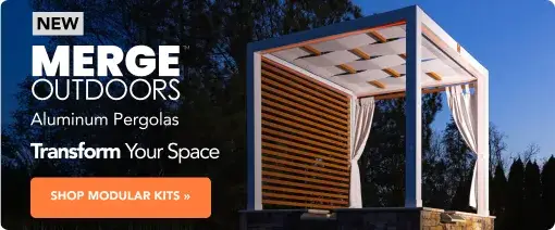 NEW Merge Outdoors Aluminum Pergola Kits